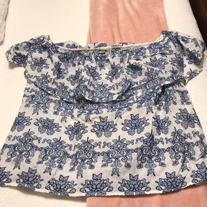 Cute off the shoulder blouse